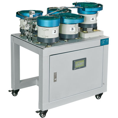 Máquina de roscado de piezas de conectores de fibra óptica para la producción de cordones de parche