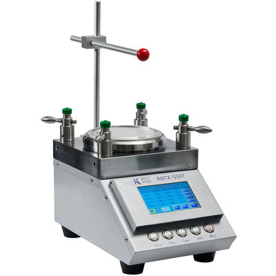 Máquina de pulido de conectores de fibra óptica de presión cuadrangular programable